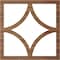 Ekena Millwork Statesman Wood Fretwork Pierced Ceiling Medallion, Walnut, 38"OD x 24 1/4"ID x 3/8"T CMWP38X38X0375STWA - alternate 2